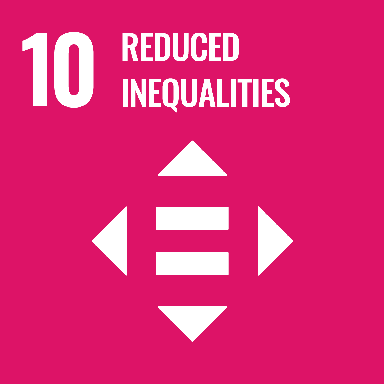Ikon fra UNICEF-mål 10